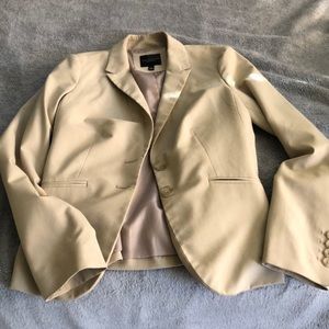 Tan blazer from The Limited